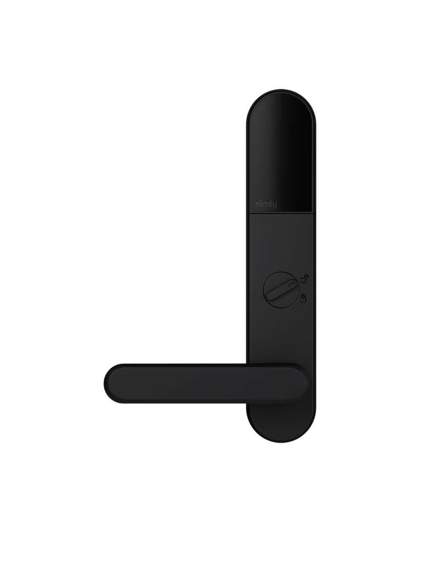 Nimly code sort svart kodelås for ytterdør smartdør keyfree smartvarsling