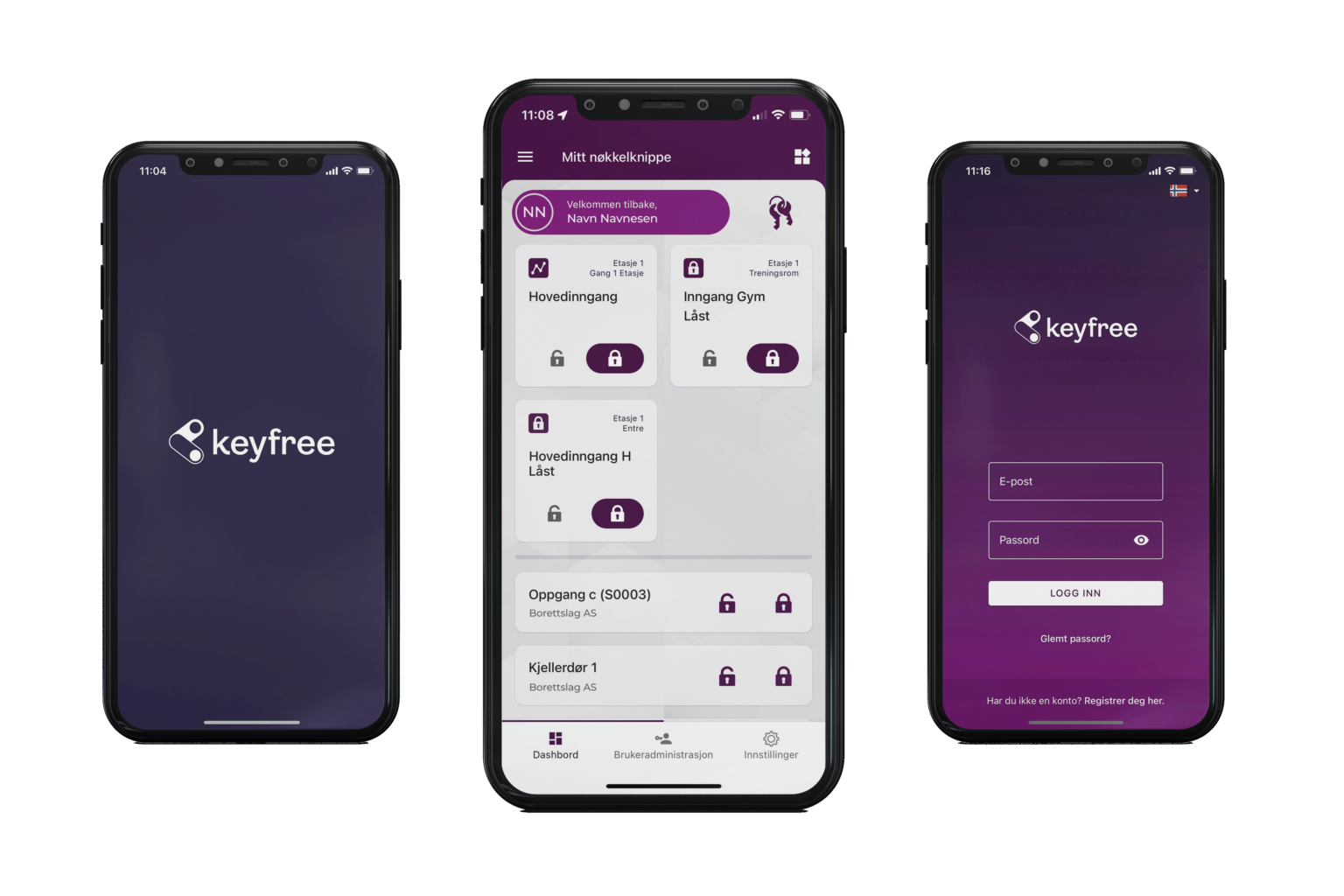 Montering og tilkobling av komponenter - Keyfree AS